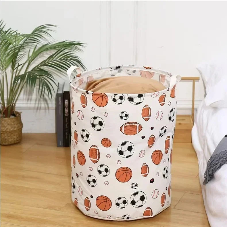 Nordic Foldable Linen Hamper