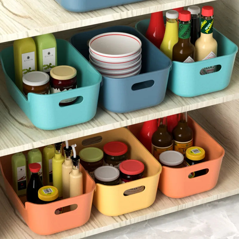 Minimalist Colourful Stackable Storage Bin