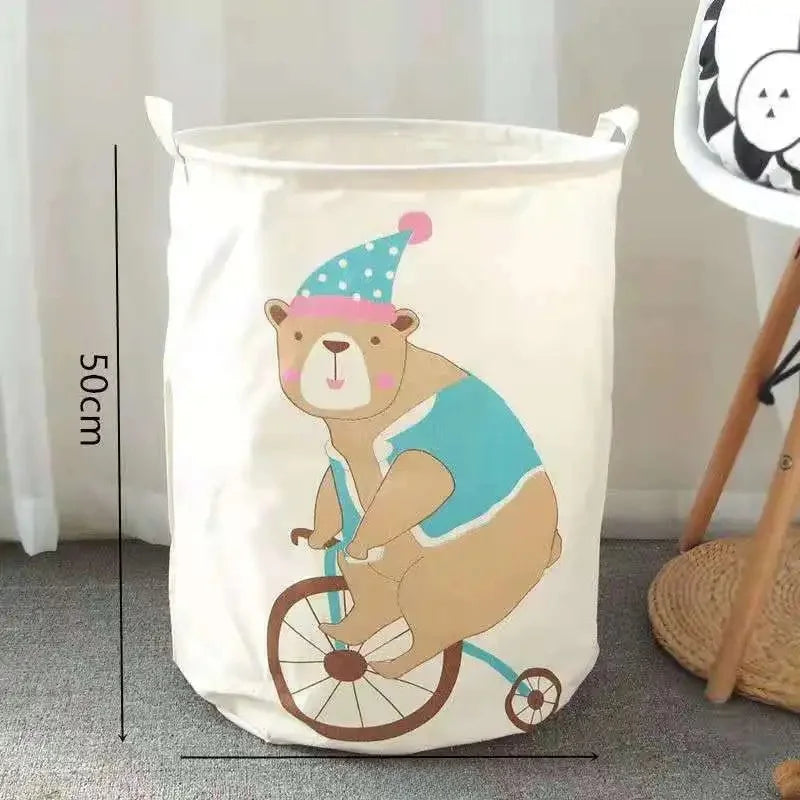 Nordic Foldable Linen Hamper