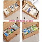 7-Piece Modular Drawer Organizer Set