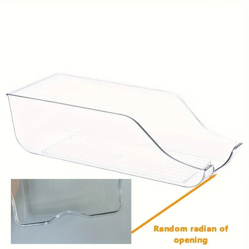 Crystal Clear Fridge Organizer Bins