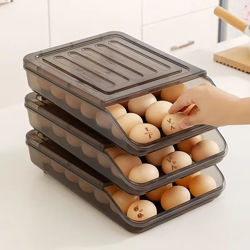 Gravity-Fed Rolling Egg Dispenser