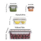 4-Pack Airtight Food Storage Set
