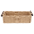 Woven Paper Rope Storage Basket