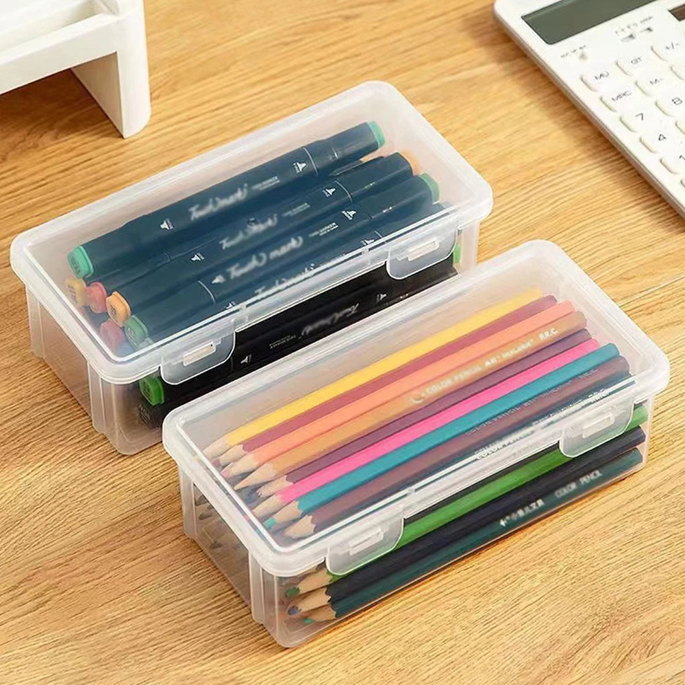 Clear Stackable Plastic Storage Box