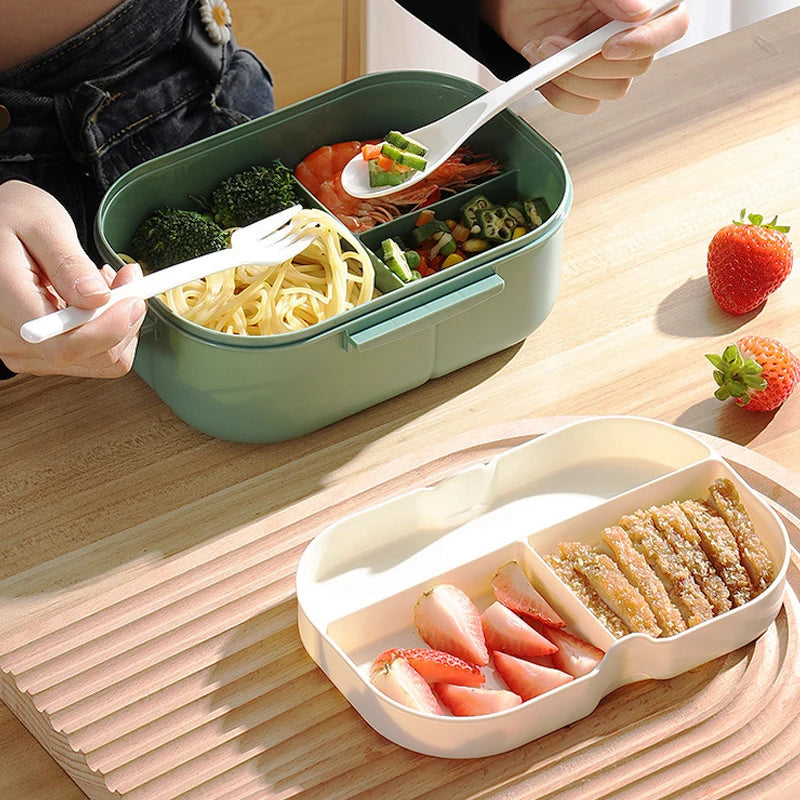 Stackable 2-Tier Bento Lunch Box