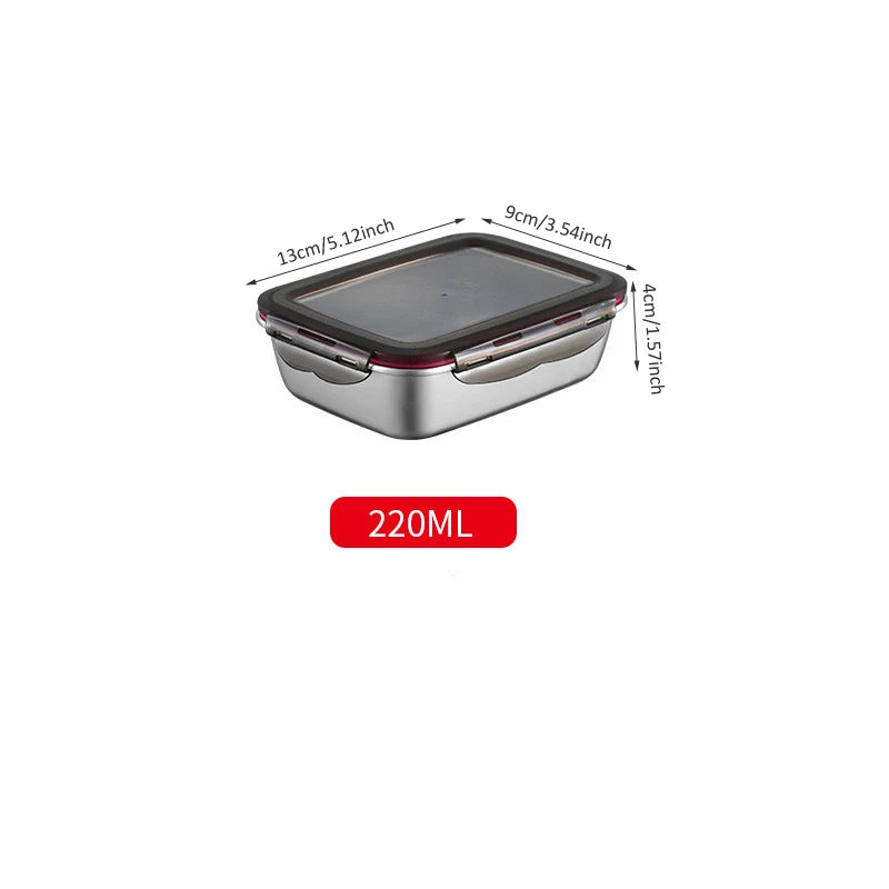 Leakproof 304 Stainless Steel Bento Box