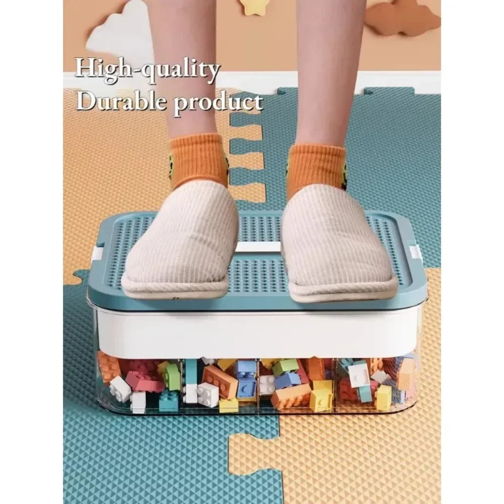 Stackable Building Block Storage Bin