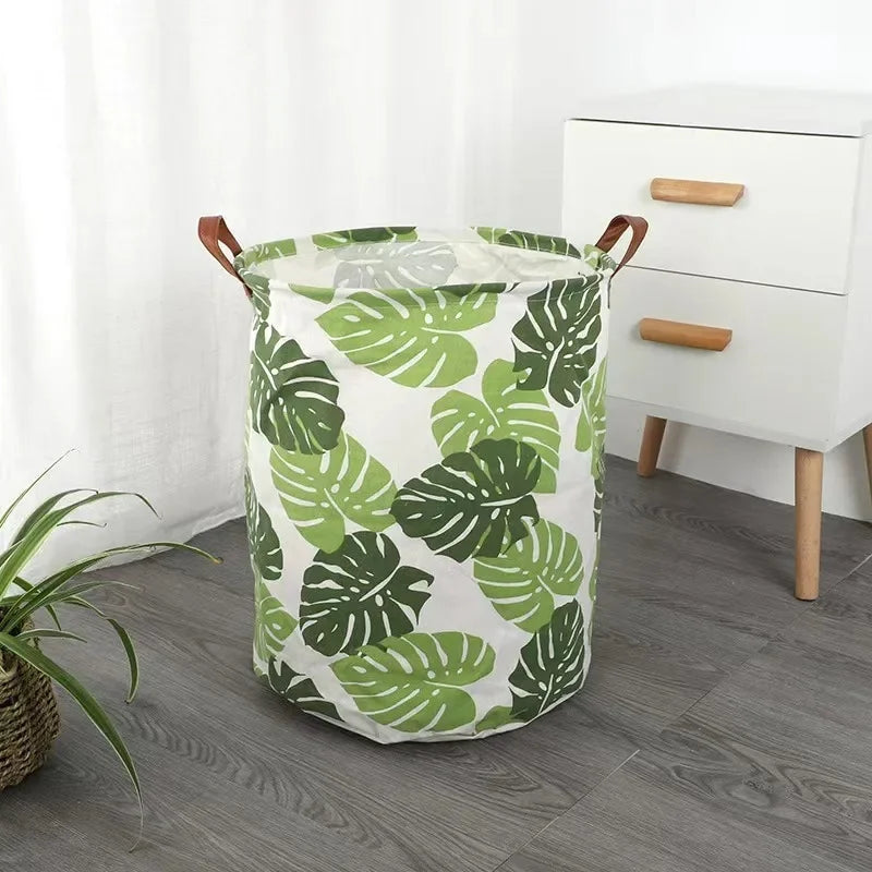 Nordic Foldable Linen Hamper