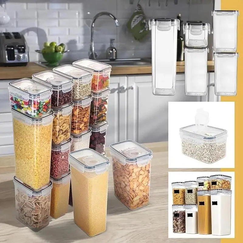 Airtight Stackable Food Storage Containers