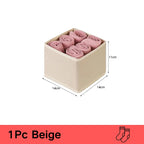 3-Piece Foldable Drawer Organizer Set