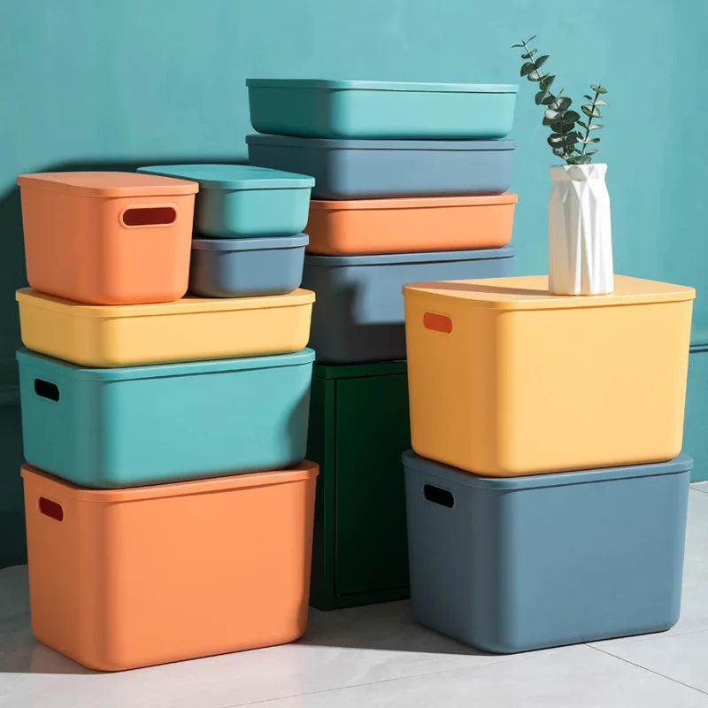 Macaron Pastel Stackable Storage Bins