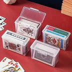 3-Pack Clear Card Storage Cases