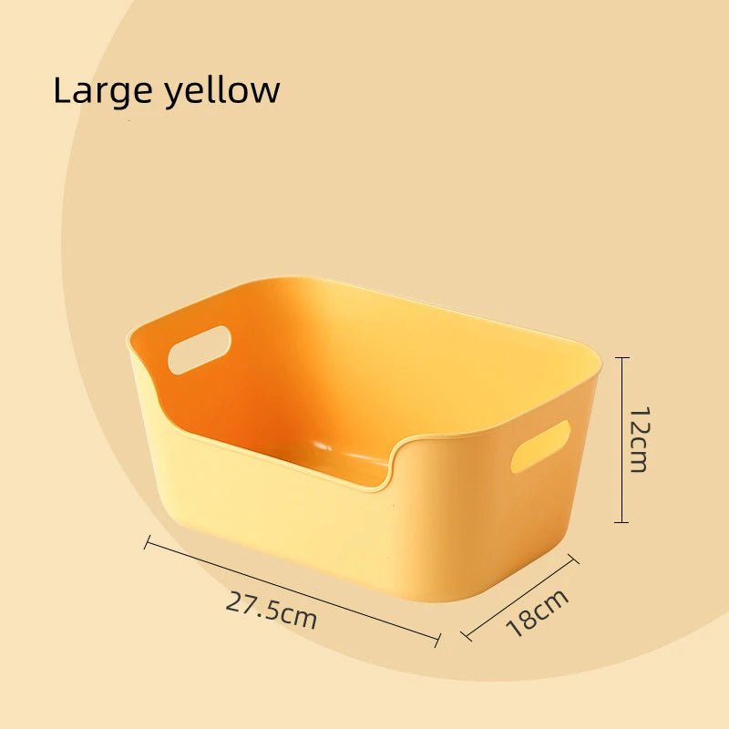 Minimalist Colourful Stackable Storage Bin