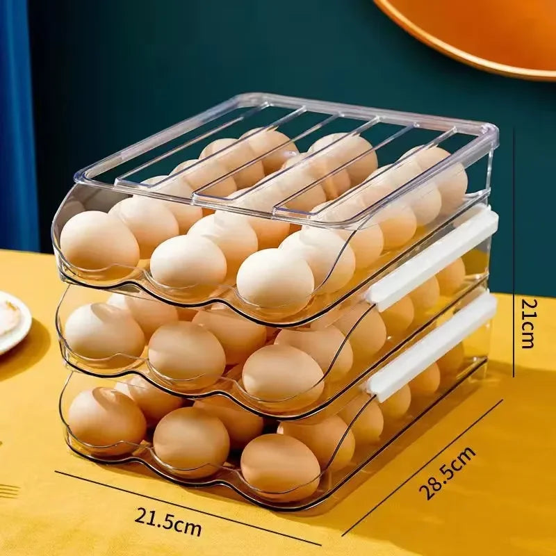 Gravity-Fed Rolling Egg Dispenser