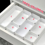 7-Piece Modular Drawer Organizer Set