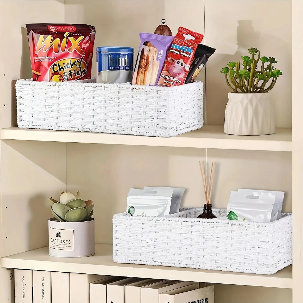 Woven 3-Slot Tank Organizer