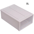 LuxeClear Stackable Drawer Storage Organizer