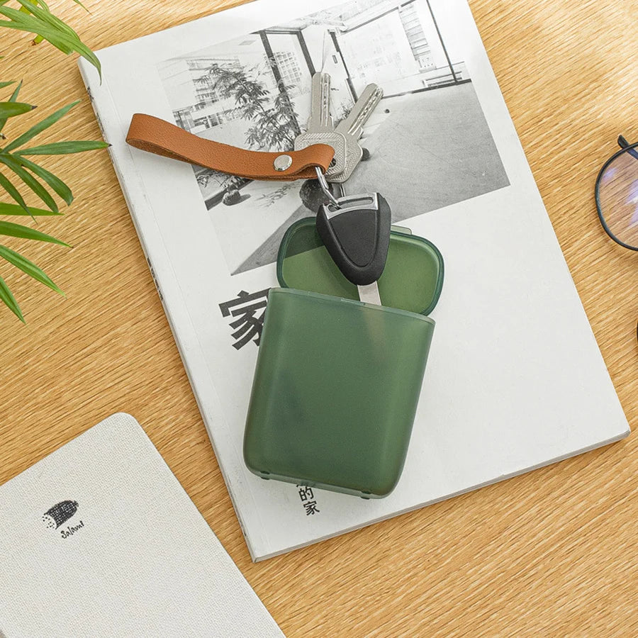 Clear Portable Cable Organizer Case