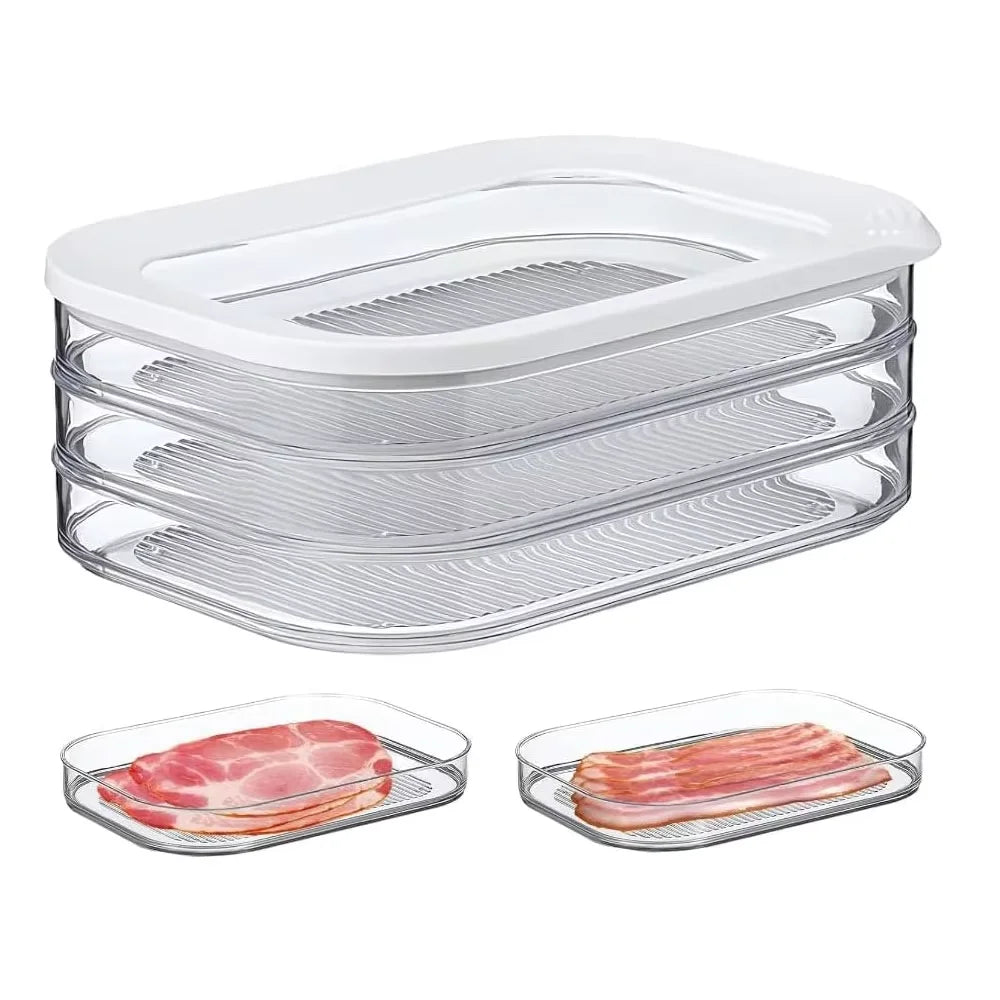 Stackable Airtight Deli Meat Keeper