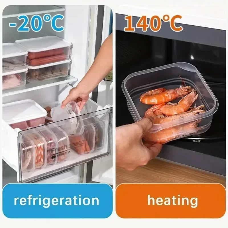 10-Pack Stackable Fridge Prep Set