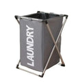 Foldable 3-Section X-Frame Laundry Sorter