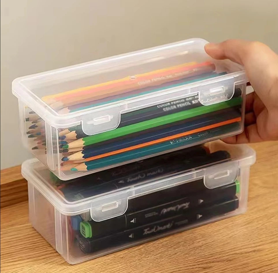 Clear Stackable Plastic Storage Box