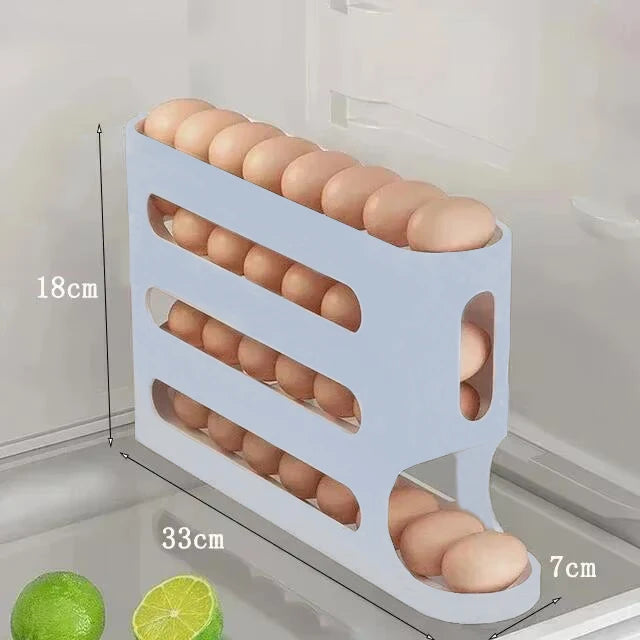 Auto-Roll Gravity Egg Dispenser