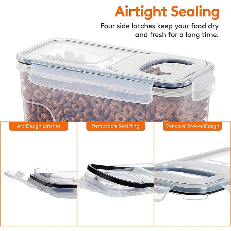 Minimalist Airtight Cereal Storage Set