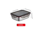 Leakproof 304 Stainless Steel Bento Box