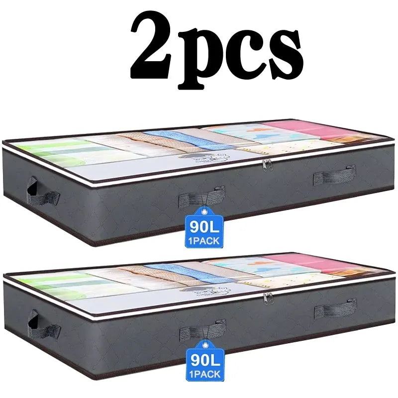 Slim Breathable Underbed Storage