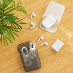 Clear Portable Cable Organizer Case