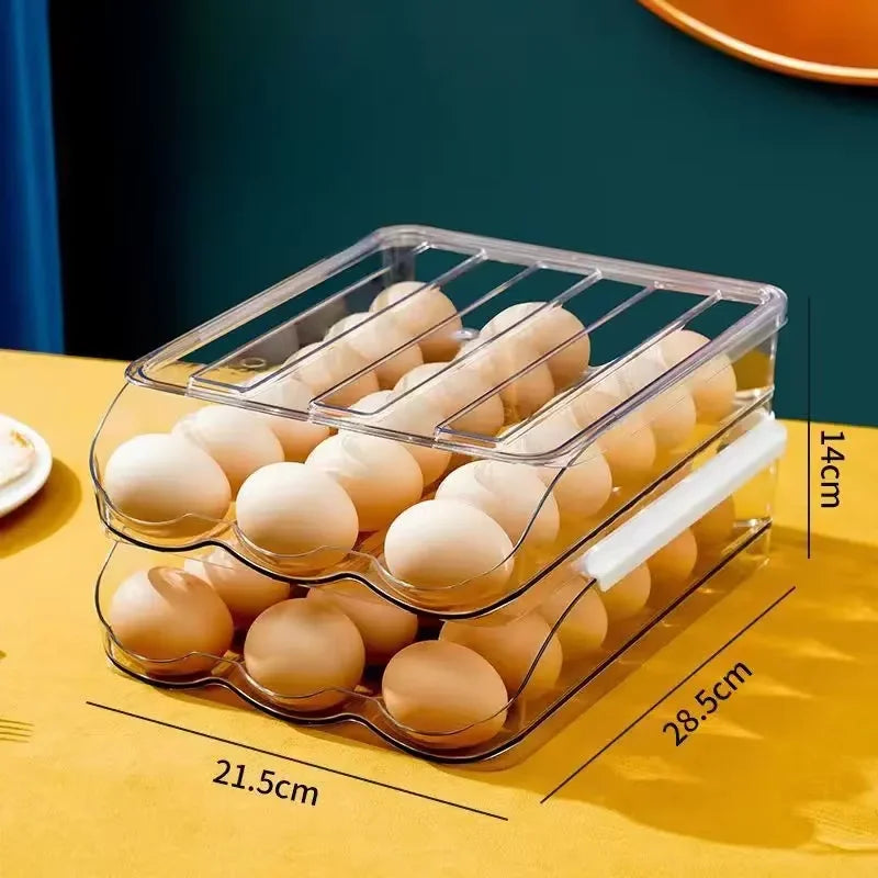 Gravity-Fed Rolling Egg Dispenser