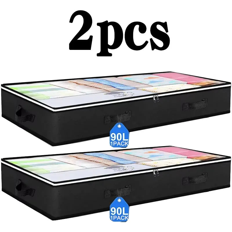 Slim Breathable Underbed Storage