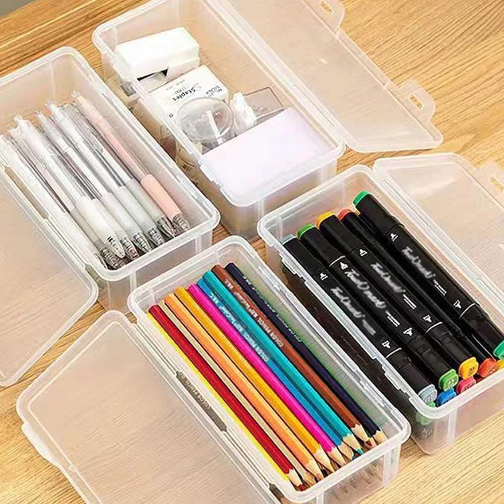 Clear Stackable Plastic Storage Box