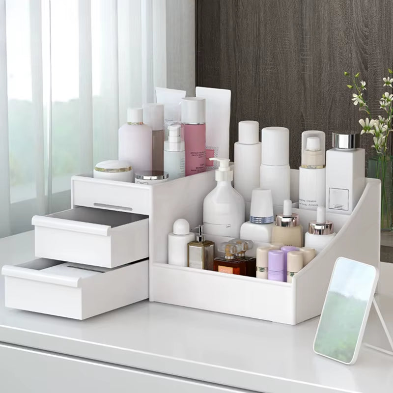 Elegant Desktop Cosmetic Organizer